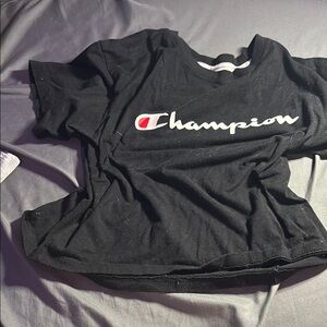 Champion Black T-Shirt